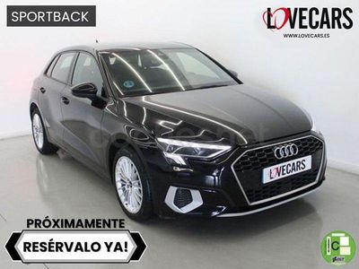 Usado Audi A3 Advanced Plus 116 CV (85 kW) 2022 Negro Berlina