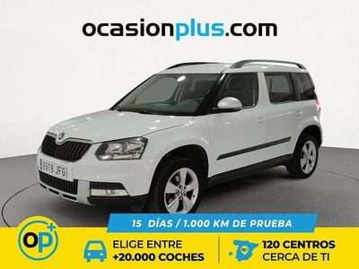 Blanco Usado 2015 Skoda Yeti Ambition SUV | 9750 € (Precio justo)