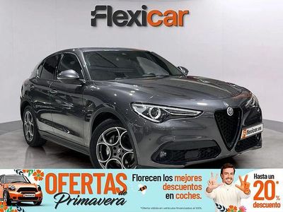 Usado Alfa Romeo Stelvio Sprint 160 CV (117 kW) 2022 Gris SUV