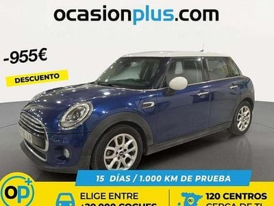 Usado Mini Cooper D 116 CV (85 kW) 2016 Azul Utilitario