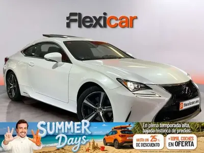 Usado Lexus RC300h Executive Line 223 CV (164 kW) 2017 Blanco Coupe