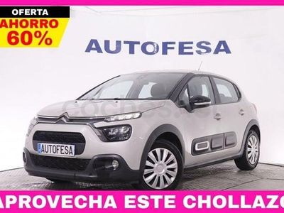 Usado Citroën C3 Feel 83 CV (61 kW) 2020 Granate Utilitario
