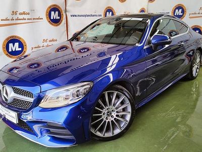Azul Usado 2019 Mercedes C300 Coupe | 38.900 € (Un poco caro)