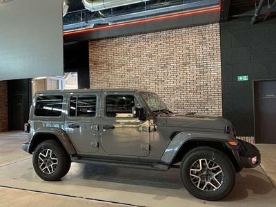Usado Jeep Wrangler Unlimited Sahara 381 CV (280 kW) 2022 Gris SUV