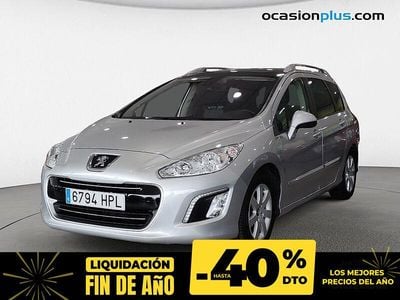 Gris Usado 2013 Peugeot 308 Active Familiar | 10.350 € (Un poco caro)
