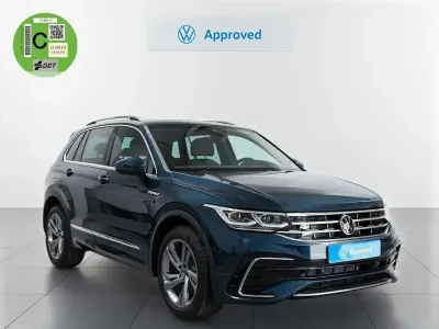 Usado VW Tiguan R-line 150 CV (110 kW) 2022 Azul SUV