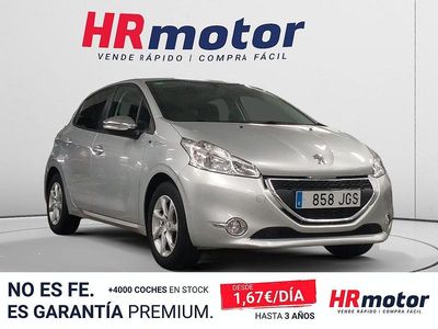 Usado Peugeot 208 Style 82 CV (60 kW) 2015 Gris / plata Utilitario