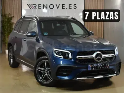 Usado Mercedes GLB200 150 CV (110 kW) 2022 Azul SUV