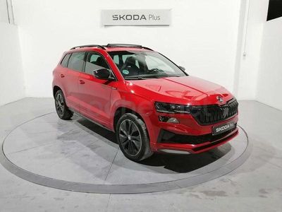 Usado Skoda Karoq SportLine 150 CV (110 kW) 2024 Rojo SUV