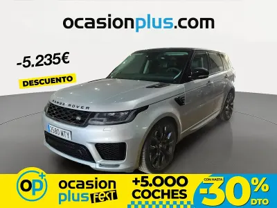 Begagnad Land Rover Range Rover Sport 400 HK (294 kW) 2019 Grå SUV