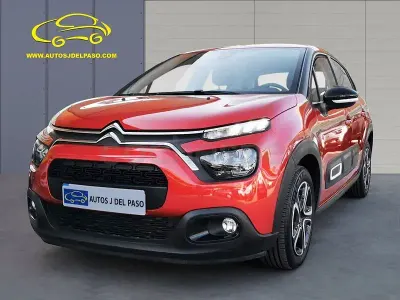 Usado Citroën C3 Feel 83 CV (61 kW) 2022 Granate Utilitario