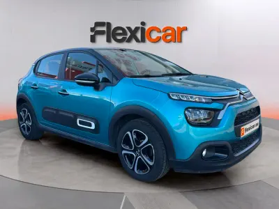 Usado Citroën C3 Feel 83 CV (61 kW) 2022 Azul Utilitario