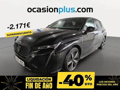 Negro Usado 2023 Peugeot 308 GT Berlina | 23.290 € (Precio justo)