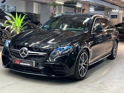 Negro Usado 2018 Mercedes E63S AMG Familiar | 43.800 €