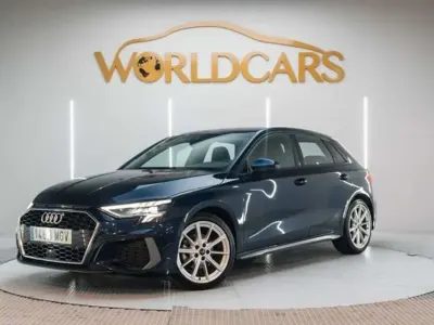 Usado Audi A3 Sportback 150 CV (110 kW) 2023 Azul Utilitario