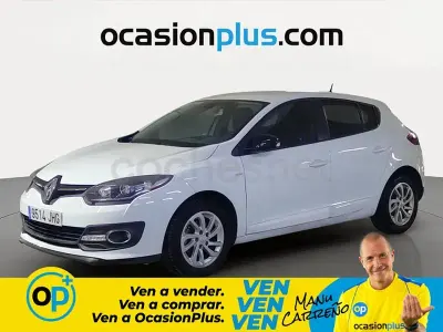 Usado Renault Mégane LIMITED 95 CV (69 kW) 2015 Blanco Berlina
