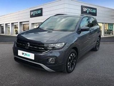 Usado VW T-Cross Advance 110 CV (80 kW) 2022 Gris SUV