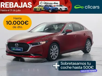 Usado Mazda 3 122 CV (89 kW) 2020 Rojo Berlina