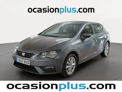 Usado Seat Leon Style 110 CV (80 kW) 2018 Gris Utilitario