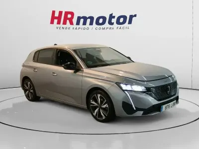 Usado Peugeot 308 Allure 130 CV (95 kW) 2022 Gris