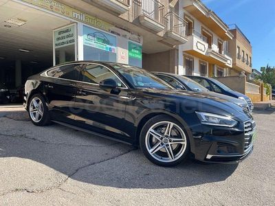 Usado Audi A5 Sportback S-Line 190 CV (139 kW) 2018 Negro Utilitario