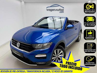 Azul Usado 2021 VW T-Roc Advance SUV | 20.900 € (Precio justo)