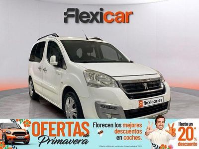 Usado Peugeot Partner Tepee Style 120 CV (88 kW) 2018 Blanco Monovolumen