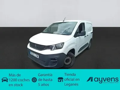 Usado Peugeot Partner Premium 98 CV (72 kW) 2021 Blanco Monovolumen