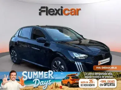 Usado Peugeot 208 Allure 100 CV (73 kW) 2025 Negro Utilitario