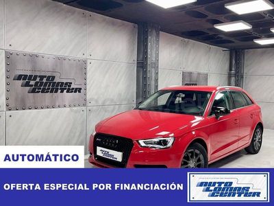 Usado Audi A3 110 CV (80 kW) 2016 Rojo Berlina