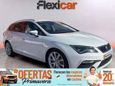 Usado Seat Leon ST Reference 116 CV (85 kW) 2018 Blanco Familiar