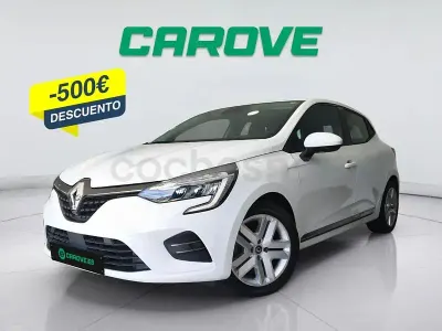 Begagnad Renault Clio V Intens 140 HK (102 kW) 2020 Vit Sedan