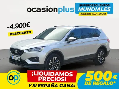Usado Seat Tarraco Style Plus 150 CV (110 kW) 2021 Gris SUV