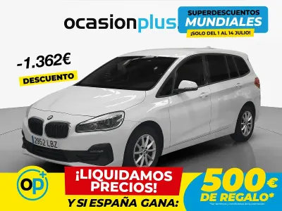 Usado BMW 216 Gran Tourer 116 CV (85 kW) 2019 Blanco Monovolumen