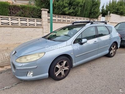 Azul Usado 2008 Peugeot 407 Premium Familiar | 3500 € (Precio justo)