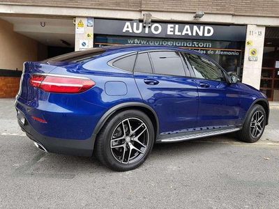 Usado Mercedes GLC220 AMG 170 CV (125 kW) 2017 Azul SUV