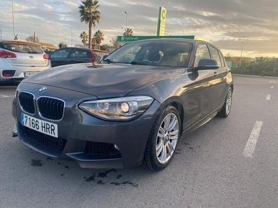 Usado BMW 118 M Sport 143 CV (105 kW) 2013 Gris / plata Utilitario