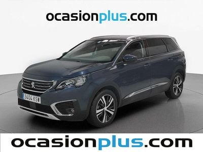 Usado Peugeot 5008 Allure 130 CV (95 kW) 2019 Azul SUV