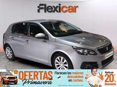 Usado Peugeot 308 Style 130 CV (95 kW) 2020 Gris Berlina