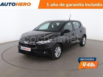 Usado Dacia Sandero Expression 91 CV (66 kW) 2023 Negro Utilitario