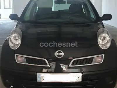 Usado Nissan Micra Acenta 80 CV (58 kW) 2008 Negro Berlina