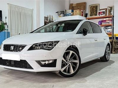Usado Seat Leon FR 180 CV (132 kW) 2014 Blanco Berlina