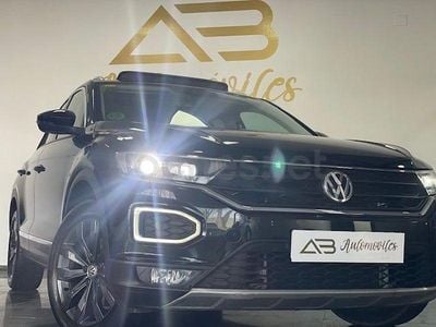 Usado VW T-Roc Sportline 190 CV (139 kW) 2018 Negro SUV