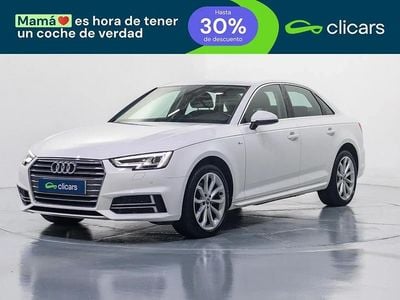 Brugt Audi A4 S-Line 150 HK (110 kW) 2018 Hvid Sedan