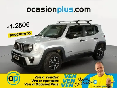 Usado Jeep Renegade Sport 120 CV (88 kW) 2019 Gris SUV