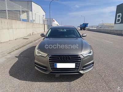 Usado Audi A6 S-Line 150 CV (110 kW) 2015 Marrón Familiar