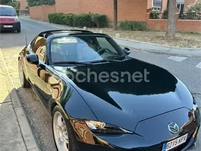 Usado Mazda MX5 Edition 160 CV (117 kW) 2018 Negro Descapotable