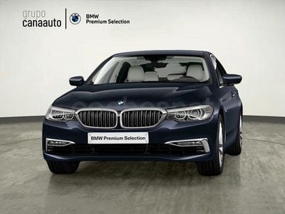 Usado BMW 520 Efficient Dynamics 190 CV (139 kW) 2017 Azul Berlina