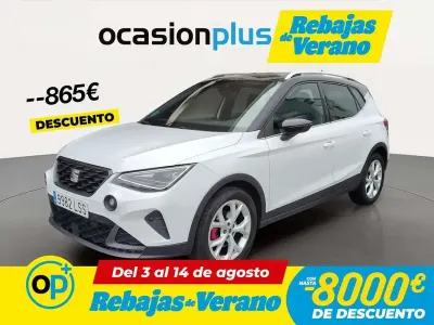 Usado Seat Arona FR 110 CV (80 kW) 2021 Blanco SUV