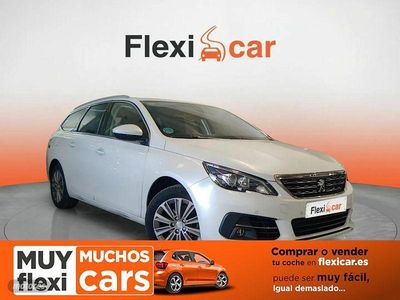 Usado Peugeot 308 SW Active 130 CV (95 kW) 2020 Blanco Familiar